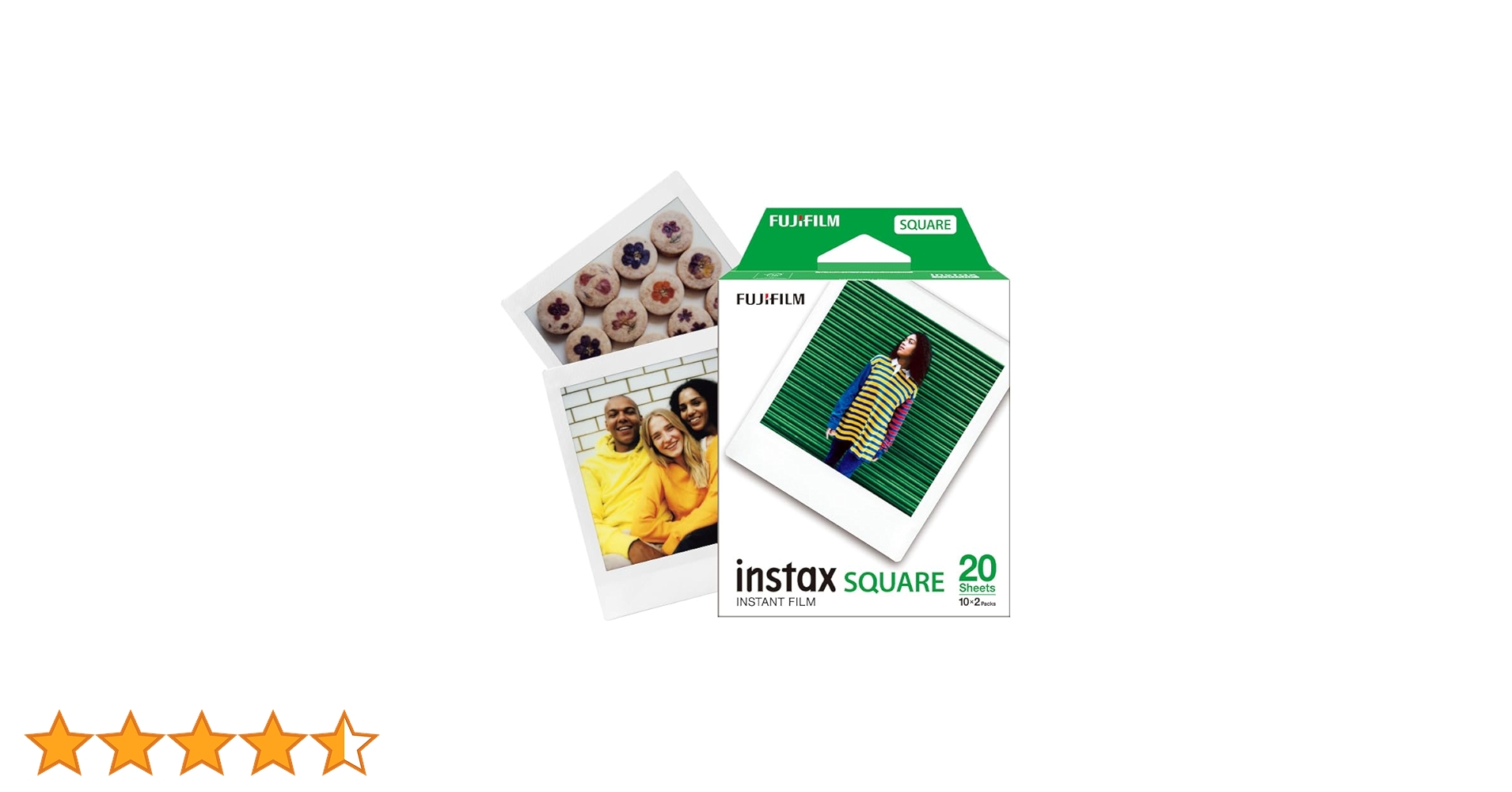 富士フィルム instax SQUARE ww2 カードサイズ チェキ用20枚 富士フィルム instax SQUARE ww2 カードサイズ チェキ用20枚
